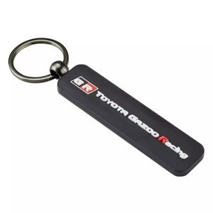 Toyota Gazoo Racing Black Keychain